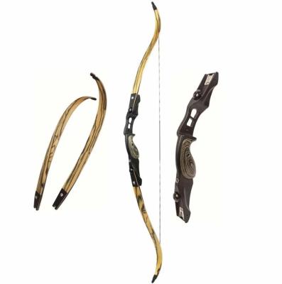 China F161 Junxing long bow recurves bow grip limbs down hunting recurves bow china wholesale for sale