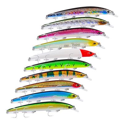 China 15cm/18.5g Artificial ABS Plastic Hard Bait 6# With Treble Hook 3D Simulation Eyes Bionic Lure FS938 Outdoor Fishing Bait for sale