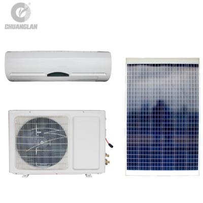 China Save Electric Cost 1 Ton DC AC Solar Inverter Solar Air Conditioner Split Wall Mounted Type for sale