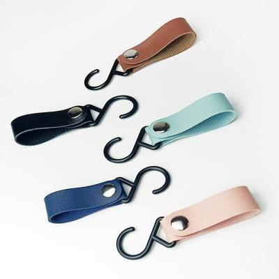 China Easy Travel Universal Camping PVC Hook Storage Hanger Leather Hanger Hook for sale