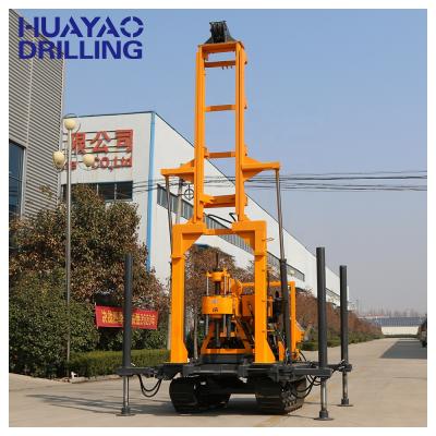 China Hot sale HY-190L machinery repair shops used drilling rig 100m rotary water well drilling hydraulic drill rig made in China for sale