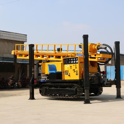 China Construction worksÂ   HUAYAO 100m Portable 100 360 Meter Water Well Drilling Rig For Sale for sale