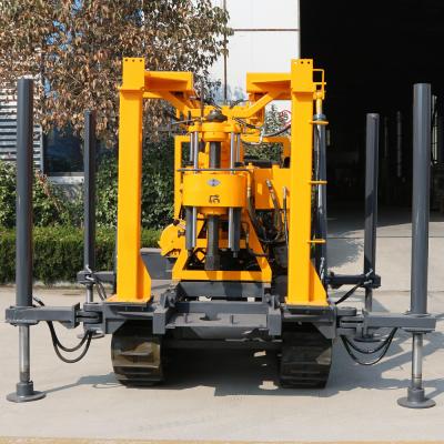 China Hydraulic multi-function machinery repair shops crawler drilling rig water well drilling rig core machine for sale