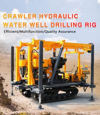 China The machinery repairs multifunctional workshop water wells the hydraulic drilling rig core mining machine farm drilling equipment for sale