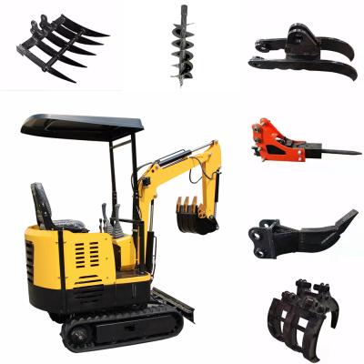 China Cultivates Multifunctional Parts HYE15 Hydraulic Excavator Crawler Used Excavators And Prices With Low Price for sale