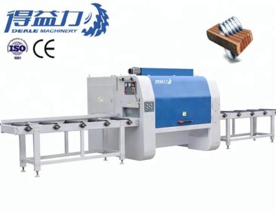 China Horizontal square timber /block /plank multi blade saw machine woodworking machine MJ-F6-350-160-E for sale