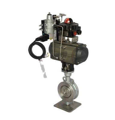 China General Hard Seal Pneumatic Butterfly Valve for sale