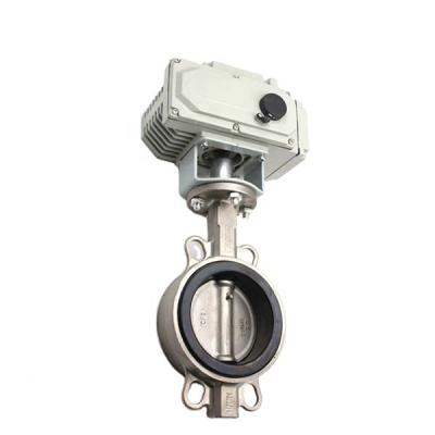 China General Stainless Steel Hard Seal Electric Butterfly Valve for sale