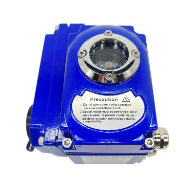 China New Wenzhou Automatic Control AV220V 50Nm ON-0FF Valve Actuator Electric Butterfly Valve for sale