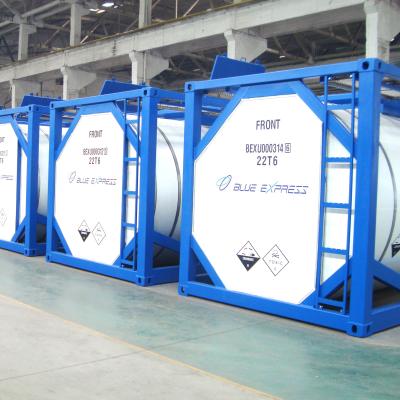 China Latest Promotion Price T14 i HF ISO Tank Container 20 Feet for sale