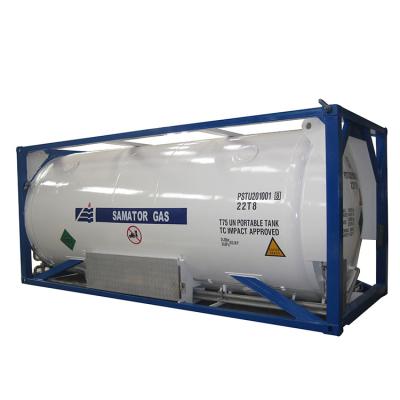 China SA240/SA516 horizontal cryogenic storage tank liquid nitrogen cryogenic storage tank for sale