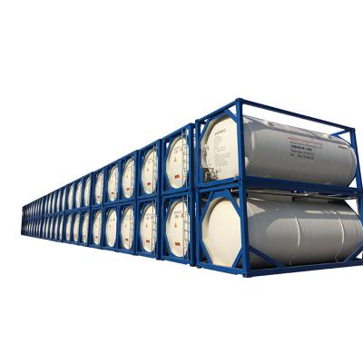 China Q345R wholesale china sell 20ft helium iso tank container for sale