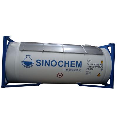 China Q345R Latest Design LNG ISO Helium T50 Promotional Tank Container for sale