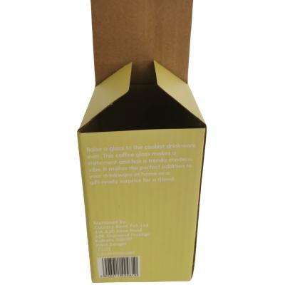 China Recyclable High Quality Customizable Corrugated Cardboard Lamination Announcement Box Packaging Matte Box for sale