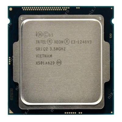 China Desktop FOR INTEL CPU Processor E3-1246V3 SR1QZ Server CPU 8M Cache , 3.50 GHz for sale