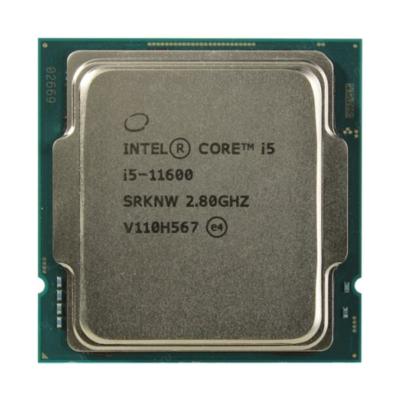 China Desktop for Intel Core CPU i5-11600 12M Cache , up to 4.80 GHz LGA1200 CPU for sale