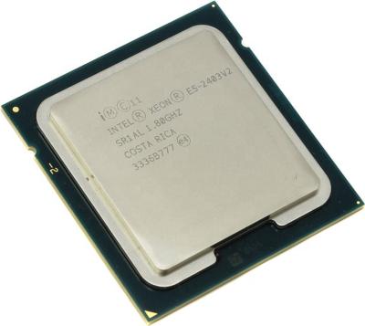 China Server FOR INTEL XEON LGA1356 CPU Processor E5-2403 v2 (10m Cache, 1.80 GHz) for sale