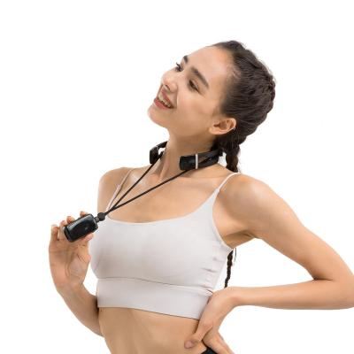 China Wholesale EMS Massager 2022 Smart Portable Neck Massager With Ten EMS Muscle Stimulator For Relax Neck Detachable Heating Massager for sale