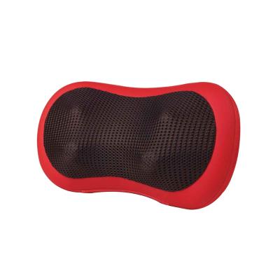 China Neck Heating Roller Massage Pad Car Use Massage Pillow Home Use Kneading Cushion With Electronic Cigarette for sale