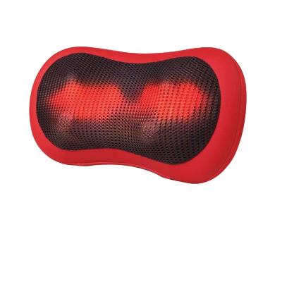 China OEM ODM Massage Cushion Roller Neck Waist Massage Health Care Red Heating Products Massage Body Products for sale