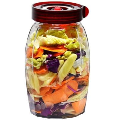 China Fermentation jar 32 oz width mouth fermentation jar pickle fermentation glass jar for sale