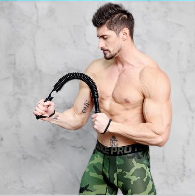 China Bodybuilding Fitness Gymnasium Fitness Spring Bar 20-60KG Arm Strength Arm Spring Strength Stick for sale