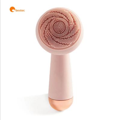 China Wholesale Home Electric Pore Silicone Exfoliators Factory Beauty Massager Cleansing Facial Cleansing Brush for sale