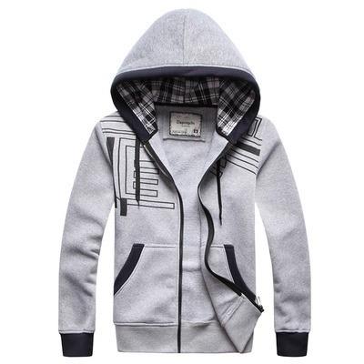 China Fashion Custom Wholesale High Quality Oversized Men's Hoodie Plus Size Zipper Jacket Plain Hodies For Men for sale