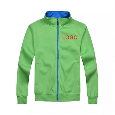 China Women Comic LOGO Zipper Jacket Custom Made Hoodies Autumn Winter Casual High Quality Men's Collar Fleece Jacket Breathable for sale