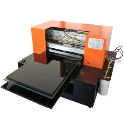 China All Kind Of Mini Speed ​​A4 Glass Quality LED Cheap UV Flatbed Printer With UV Ink Flatbed Media For Small Business Nail Boutique Printing Store for sale