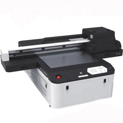 China Color Inkjet Printer UV Cry Label Logo Digital UV Flatbed Printer for sale