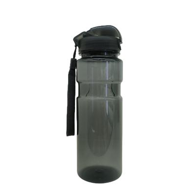 China Various Sustainable Promotional Goods Using Drinking Bottle Plastic Water Sport With Carrying Strap for sale