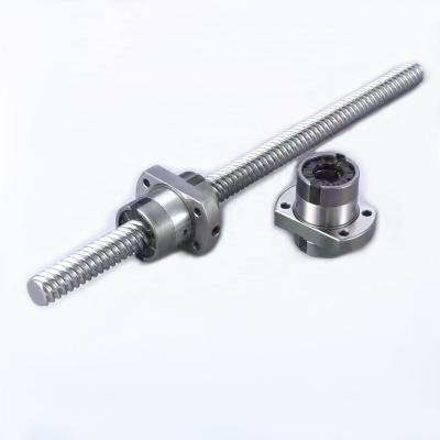 China CNC Machining Parts Lead SFE Series Ball Screw SFE1616 Diameter 16mm Large Pitch 16mm With Single Flange Nut For CNC Machinery for sale