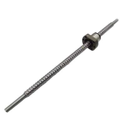 China CNC Machining Parts SFS1205 Ball Screw 5mm Pitch Ball Lead Screw With Flanged Single Ball Nut For CNC Machinery for sale