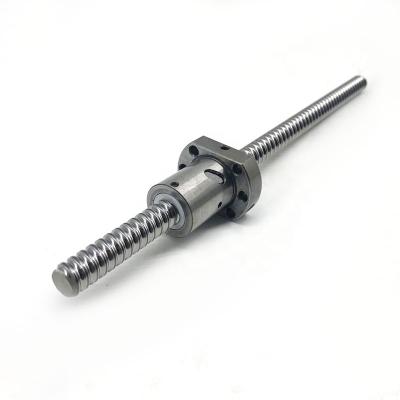 China CNC Machining Parts 16mm Ball Screw Left Hand Ball Screw SFUL1605 Rolled Thread Ball Screw for sale