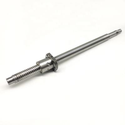 China CNC Machining Parts 20mm Ball Screw Left Hand Ball Screw SFUL2005 Rolled Thread Ball Screw for sale