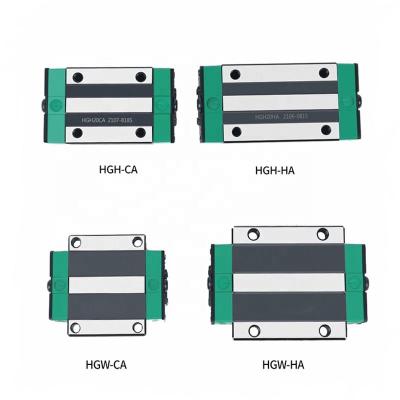 China Low noise precise CNC linear motion guide rail block HGH20CA HGW20CC HGH20HA HGW20HC for HGR20 linear guide for sale