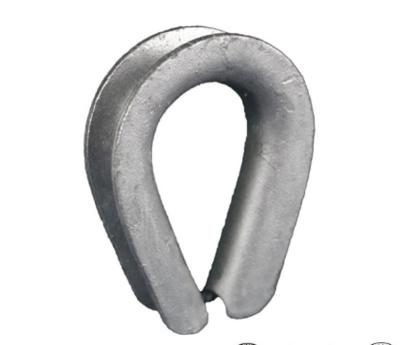 China Lifting And Connecting US To Type G-414 Heavy Duty Wire Rope Thimble for sale