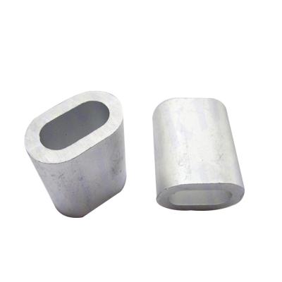 China Lifting Fittings China Manufacturer Aluminum Rigging Material DIN3039 Wire Rope Ferrule for sale