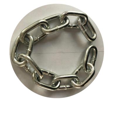 China LIFTTING China Supplier Rigging Hardware Anchor Chain Galvanized DIN763 Long Link Chain for sale