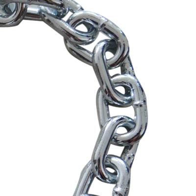 China Transmission Chain Welding Chain Galvanized Alloy Steel Lifting Link Chain G766 for sale