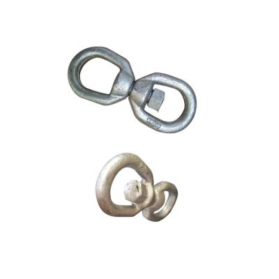 China High Quality Lifting Eye G402 Chain Eye Drop Forged Carbon Steel Swivel Fittings G402 Swivel for sale