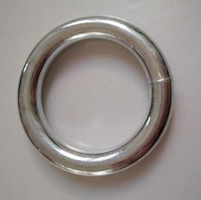 China Widely use welded hardware rigging o-ring, circle ring, round ring for sale