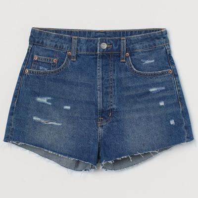 China New Breathable For Summer 2021 Casual Style Womens Denim Shorts for sale