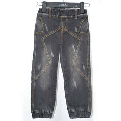 China 2021 spring, summer and autumn leisure elastic waist children breathable comfortable denim pants for sale