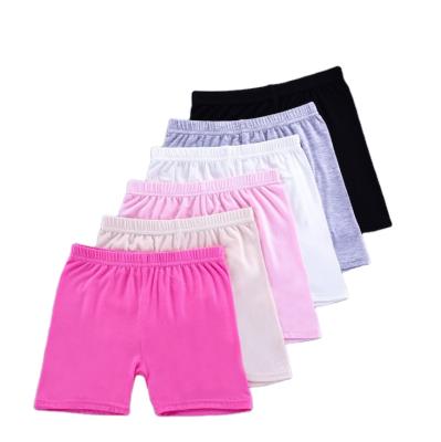 China Anti-wrinkle child biker shorts safety pants for girls safety abbreviations babies kids boxer abbreviations for sale