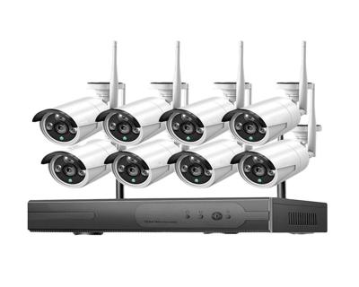 China NIGHT VISION 8CH 1080P wifi network camera cctv security camera system cctv wireless nvr kit for sale