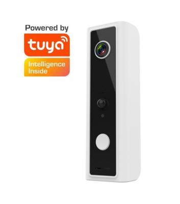 China Human Motion Tracking Smart Home Doorbell 1080P Wifi Wireless Google Door Bell Camera Video Audio Phone Call Black White for sale