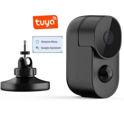 China TUYA NIGHT VISION SMART APP Security Camera Outdoor, 1080P HD WiFi Wireless Rechargeable Battery Powered Home Security Camera for sale