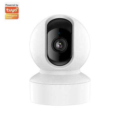 China Human Motion Tracking 2021 NEW TUYA APP Google +Alexa 1080P PTZ Wifi IP Camera Indoor Pan/Tilt P2P Wireless Mini Speed ​​Dome Camera for sale